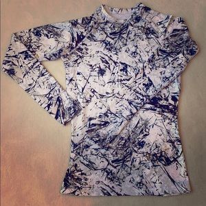 Nike Pro Dri-fit combat top camouflage print